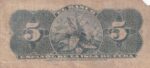 CRBX2682 BILLETE CUBA 5 CENTAVOS 1896 SIN SERIE MC - Imagen 2