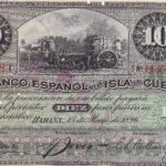 CRBX2683 BILLETE CUBA ESTADO ESPAÑOL 10 PESETAS 1896 SIN SERIE MC