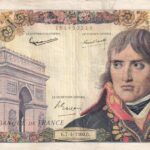 CRBX2715 BILLETE FRANCIA 100 NUEVOS FRANCOS 1960 CON AGUJERO MBC