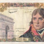 CRBX2717 BILLETE FRANCIA 100 NUEVOS FRANCOS 1963 CON AGUJA MBC