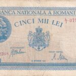 CRBX2729 BILLETE RUMANIA 5000 LEI 1943 BC