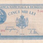 CRBX2730 BILLETE RUMANIA 5000 LEI 1944 BC+