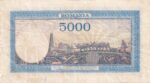 CRBX2731 BILLETE RUMANIA 5000 LEI 1943 BC- - Imagen 2