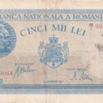 CRBX2733 BILLETE RUMANIA 5000 LEI 1943 BC
