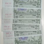 CRBX2771 LOTE 11 BILLETES SUECIA 10 KRONOR DIFERENTES FECHAS Y CALIDADES