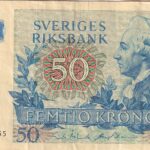 CRBX2773 BILLETE SUECIA 50 KRONOR 1990 MBC