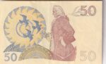 CRBX2775 BILLETE SUECIA 50 KRONOR 1989 MBC - Imagen 2