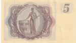 CRBX2798 BILLETE SUECIA 5 KRONOR 1963 SERIE AS EBC+ - Imagen 2