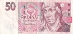 CRBX2836 BILLETE REPUBLICA CHECA 50 KORUN 1997 BC