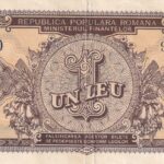 CRBX2837 BILLETE RUMANIA 1 LEU 1952 EBC
