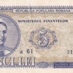 CRBX2838 BILLETE RUMANIA 5 LEI 1952 EBC