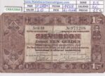 CRBX2860 BILLETE PAISES BAJOS 1 GULDEN 1938 P-61 BC