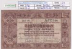 CRBX2880 BILLETE PAISES BAJOS 1 GULDEN 1938 P-61 BC