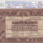 CRBX2882 BILLETE PAISES BAJOS 1 GULDEN 1938 P-61 MBC