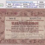 CRBX2884 BILLETE PAISES BAJOS 1 GULDEN 1938 P-61 BC