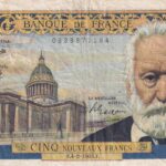 CRBX2901 BILLETE FRANCIA 5 FRANCOS 1965 MBC