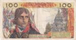 CRBX2903 BILLETE FRANCIA 100 FRANCOS 1962 MBC PUNTOS DE AGUJA - Imagen 2