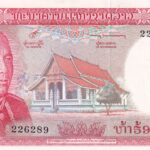 CRBX2913 BILLETE LAOS 500 KIPS 1974 SIN CIRCULAR