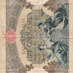 CRBX2927 BILLETE ITALIA 5000 LIRAS 1953 BC