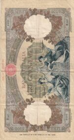 CRBX2927 BILLETE ITALIA 5000 LIRAS 1953 BC