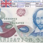 CRBX2931 BILLETE INGLATERRA PRUEBA SIN CIRCULAR