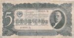 CRBX2948 BILLETE RUSIA 5 RUBLOS 1937 BC+
