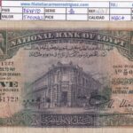 CRBX2965 BILLETE EGIPTO 5 POUND 1944 MBC+