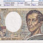 CRBX2992 BILLETE FRANCIA 200 FRANCOS 1989 MBC+