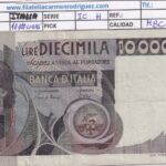 CRBX2998 BILLETE ITALIA 10000 LIRAS 1976 MBC