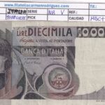 CRBX3001 BILLETE ITALIA 10000 LIRAS 1976 MBC+