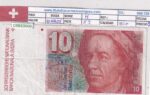 CRBX3006 BILLETE SUIZA 10 MARCOS SERIE H P-53 BC+