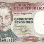 CRBX3028 BILLETE COLOMBIA 500 PESOS DE ORO 1993 SIN CIRCULAR