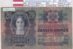 CRBX3126 BILLETE AUSTRIA 20 KRONEN 1913 MBC-