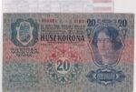CRBX3126 BILLETE AUSTRIA 20 KRONEN 1913 MBC- - Imagen 2