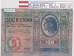 CRBX3134 BILLETE AUSTRIA 100 KRONEN 1912 MBC