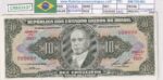 CRBX3137 BILLETE BRASIL 10 CRUZEIROS SIN CIRCULAR