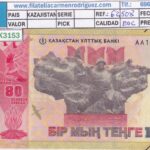 CRBX3153 BILLETE KAZAJISTAN 1000 TENGE 2025 EBC