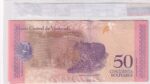 CRBX3170 BILLETE VENEZUELA 50 BOLIVARES 2018 SIN CIRCULAR - Imagen 2