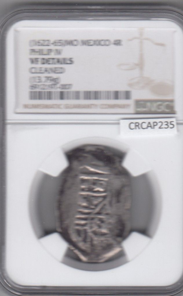 CRCAP235 CRCAP235 MONEDA ESPAÑA FELIPE IV 4 REALES 1622-65 MEXICO - Imagen 1