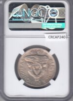 CRCAP240 MONEDA HONDURAS 1 LEMPIRA 1934 AU 58 - Imagen 2