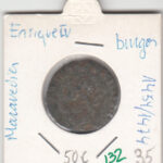 CRE0132 MONEDA  ESPAÑA BURGOS ENRIQUE IV MARAVEDIES