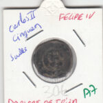 CRE0177 MONEDA  ESPAÑA FELIPE IV DOBLERS DE IBIZA