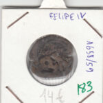 CRE0183 MONEDA  ESPAÑA FELIPE IV