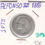 CRE0309 MONEDA  ESPAÑA ALFONSO XIII 1885 1 PESETA