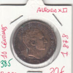 CRE0385 MONEDA  ESPAÑA ALFONSO XII 10 CENTIMOS 1878