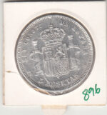 CRE0896 MONEDA  ESPAÑA ALFONSO XIII 5 PESETAS PLATA 1890 1891 PGM - Imagen 2