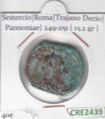 CRE2439 MONEDA ROMANA SESTERCIO VER DESCRIPCION EN FOTO