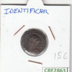 CRE2863 MONEDA ROMANA A IDENTIFICAR