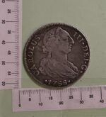 CRE2913 MONEDA ESPAÑA CARLOS III 4 REALES 1788 MADRID PLATA