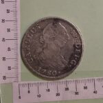 CRE2915 MONEDA ESPAÑA CARLOS III 8 REALES 1780 SEVILLA PLATA